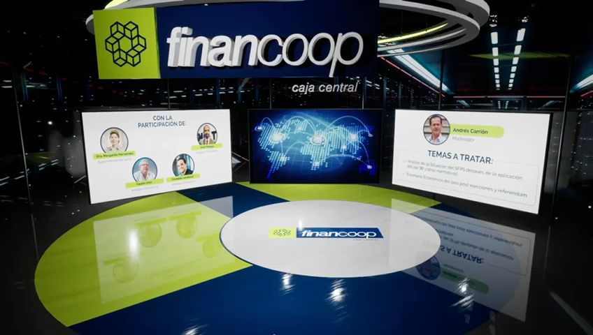 3D virtual set for Financoop